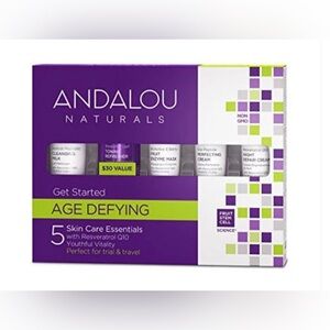 Andalou Naturals Age Defying Starter Kit - set of 5